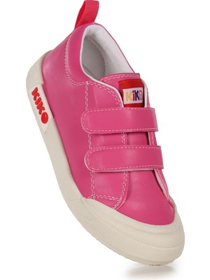 Kiko Kids Suba Cırtlı Termo Taban Kız Çocuk Günlük Spor Ayakkabı Fuşya