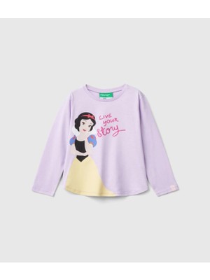 United Colors Of Benetton Kız Bebek Uzun Kol Tshirt 10H8