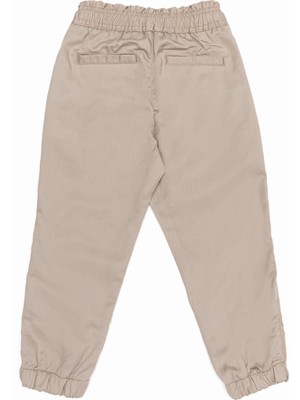 U.S. Polo Assn. Kız Çocuk Haki Pantolon (Kanvas-Chino) 50247093-VR027