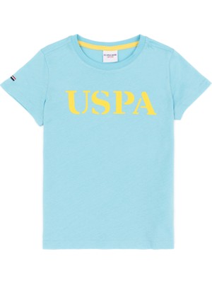 U.S. Polo Assn. Erkek Çocuk Turkuaz Tişört Basic 50248206-VR093