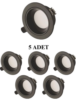 Cata CT-5261 Başak LED Spot 8W 3 Renk - 5’li Paket