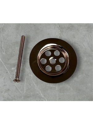 İsaoğlu Yapı Bakır Lavabo Gideri Lavabo Sifonu Bakır Süzgeç Bütün Lavabolara Uygun