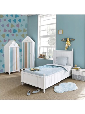 Erkek Çocuk Odası Duvar Kaplama Kendinden Yapışkanlı Folyo Zigzag 50 cm  x 300 cm