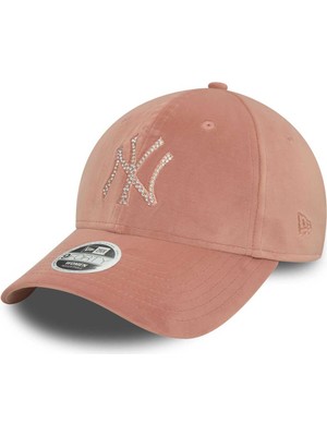 New Era Wmns Velour Diamante 9forty Neyyan  Pnk Şapka Pembe