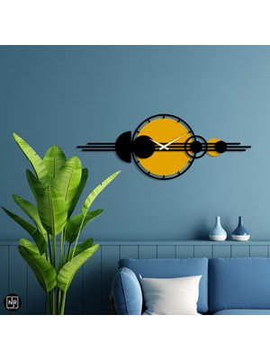 Dekoratif Metal Duvar Saati