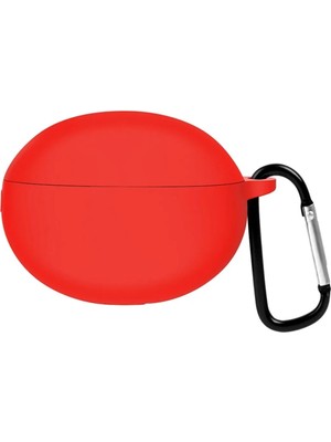 Dmay Huawei Freebuds 6i Uyumlu Silikon Kılıf Kanca