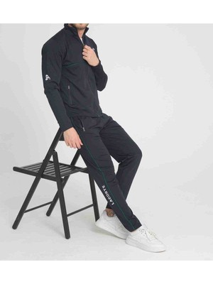 Lacoste  Basıc  Lacivert  Slim Fit Dar   Kesim  Eşofman Takımı