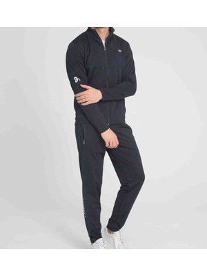 Lacoste  Basıc  Lacivert  Slim Fit Dar   Kesim  Eşofman Takımı