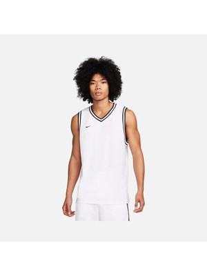 Dna Dri-Fit Basketball Jersey Sleeveless Erkek Beyaz Spor Forma Atlet FQ3707-100