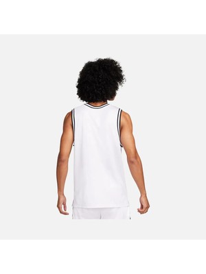 Dna Dri-Fit Basketball Jersey Sleeveless Erkek Beyaz Spor Forma Atlet FQ3707-100