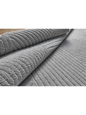 Gümüşsuyu Deco Geo 80010 Halı Gri