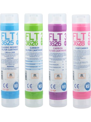 Diperla Nsf Onaylı Filtec 4’lü Filtre Seti Waterbox Su Arıtma Cihazlaına Tam Uyumlu