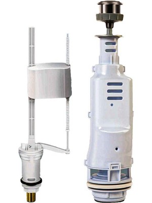 Nkp Igk Yapı - Nkp 0110 Seramik Rezervuar İç Takımı (Basmalı Sistem)