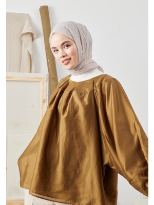 Bej Fresh Scarfs Bambu Şal