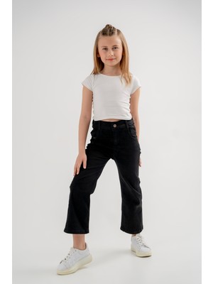 Kız Çocuk Boru Paça Kot Pantolon G2101