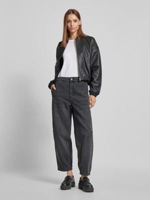 Geniş Bacak Beli Lastikli Jeans