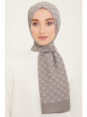 Armine Trend Ultra Light Şal - 18 - Gri 24033