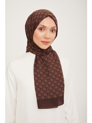 Armine Trend Ultra Light Şal - 18 - Acı Kahve 23035
