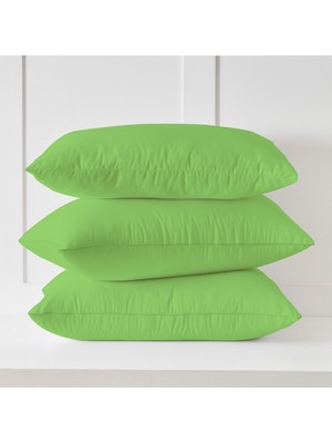 Pamuklu Kumaştan Fermuarlı Yastık Kılıfı (2 Adet) 50 x 70 cm