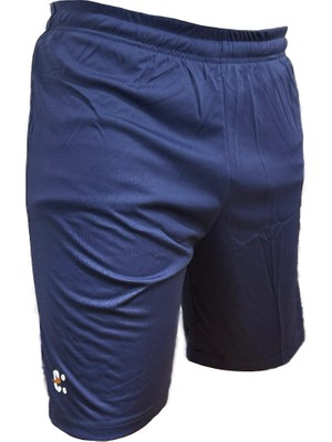 Baskılı Unisex Lacivert Polyester Şort 3xs Beden