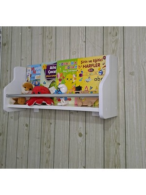 BRR Store Nilgün Serisi Tek Raflı Montessori Kitaplık