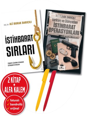 İstihbarat Sırları / Türkiye ve Dünyadan İstihbarat Operasyonları + Alfa Kalem - Ali Burak Darıcılı
