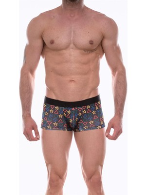 Tegan Erkek Desenli Boxer