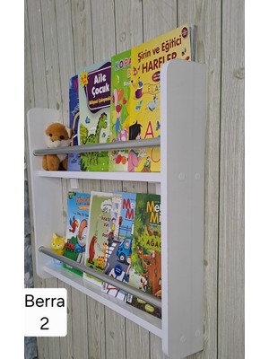 BRR Store Berra Serisi 2 Raflı Montessori Kitaplık