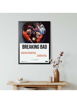 Orenda Art Breaking Bad / Çerçeveli Poster Tablo