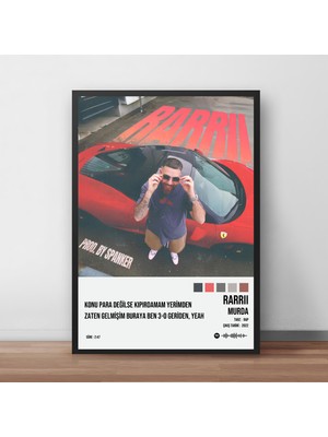 Orenda Art Murda - Rarrıı / Çerçeveli Poster Tablo