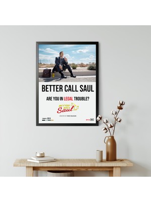 Orenda Art Better Call Saul / Çerçeveli Poster Tablo