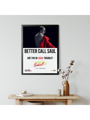 Orenda Art Better Call Saul / Çerçeveli Poster Tablo