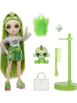 Rainbow High Jade Parlak Slime ve Evcil Hayvan Serisi Bebeği