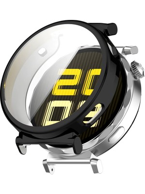 Dmay Huawei Watch Gt5 Pro 42MM Uyumlu Kasa Ekran Koruyucu Silikon Kılıf