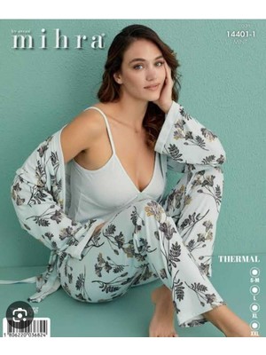 Mihra Thermal 3 Lü Pijama Takımı