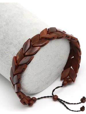 Alibaba Doğaltaş Kuka Makrome Örme Bileklik