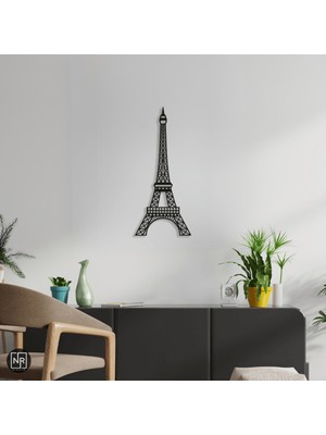 NR Dizayn Eiffel Kulesi Dekoratif Metal Tablo