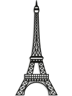 NR Dizayn Eiffel Kulesi Dekoratif Metal Tablo