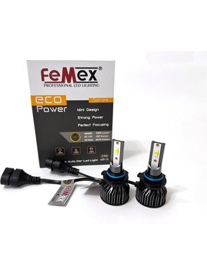 Femex Eco Power Csp 3570 Chipset Hb3 9005 LED Xenon Far Ampulu