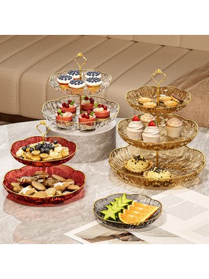 Comfy Haven Şeffaf 2 Katlı Tatlı Sergileme Servis Pastası Cupcake Standı Kule Tepsi (Yurt Dışından)