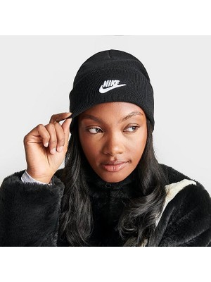 Nike Peak Swoosh  Siyah Bere