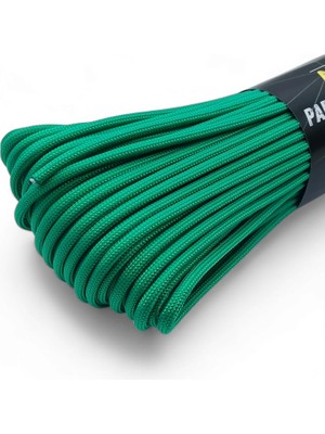 MG ROPES Bileklik ve Outdoor Paracord İp 4 mm 660lb (10 İplikli) 30 Metre Çim Yeşili