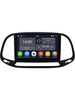 Fiat Doblo Android Multimedya Sistemi (2015-2023 ) 4+64 GB