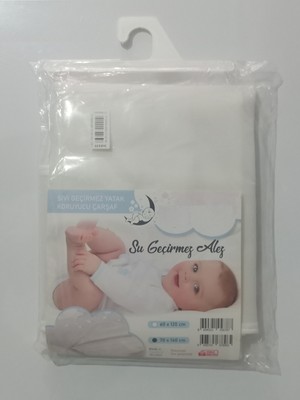 Şmtstyle Bebek Çocuk Alezi 60X120CM, Sıvı Geçirmez Pamuklu Yatak Çarşaf Koruyucu