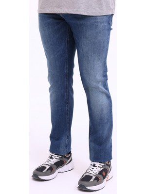 Tommy Hilfiger Scanton Slım BH1233 Lacivert Erkek Jean Pantolon