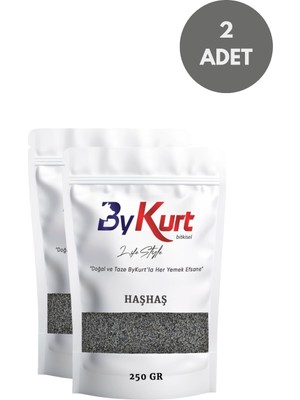 ByKurt Mavi Haşhaş Tohumu 500 gr