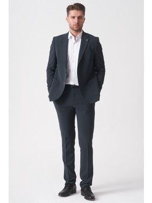 White Stone Koyu Yeşil Normal Fit Ceketli Jogger Pantolonlu Spor Kullanım Smart Street Takım Elbise