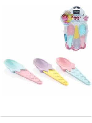 Royaleks Group Karnaval Dondurma Kaşığı 3 Adet ROYALEKS-L716