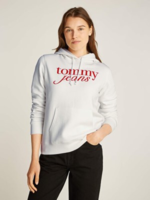 Tommy Hilfiger Tjw Reg Ess Logo Hoodıe Ext