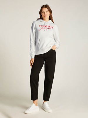 Tommy Hilfiger Tjw Reg Ess Logo Hoodıe Ext